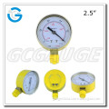High quality colored steel case bottom type vacuum gauge price